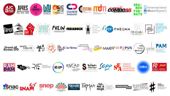 Signataires du CP pour la liberté de circulation des artistes