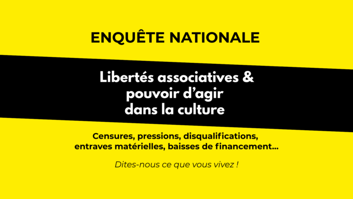 Baisses de financement, entraves, pressions… participez à l&rsquo;enquête nationale&nbsp;!