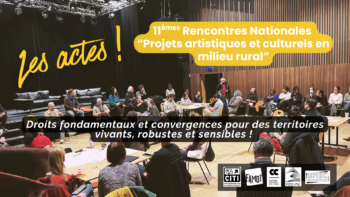 Publication des actes des rencontres 